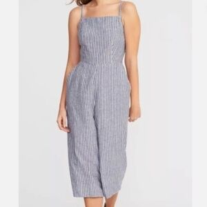 Old Navy Pinstripe jumpsuit size XL